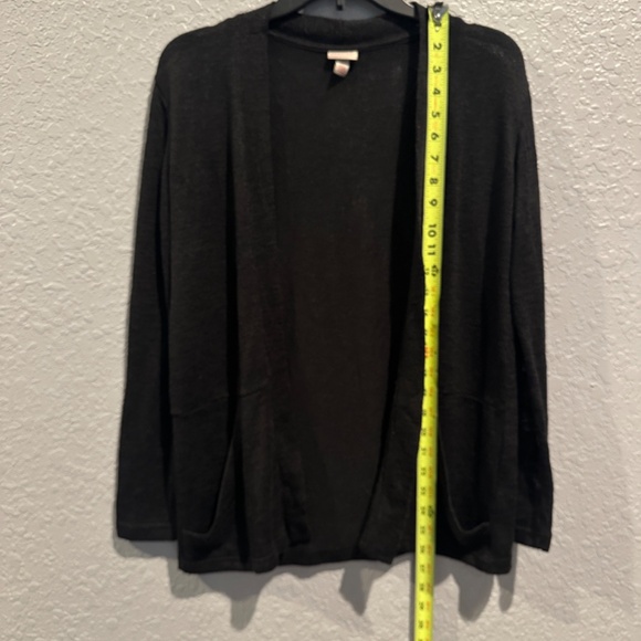 Black Cardigan w Pockets - Size S - Picture 7 of 7